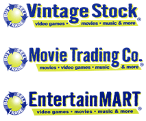 Vintage Stock, Movie Trading Co., & EntertainMart